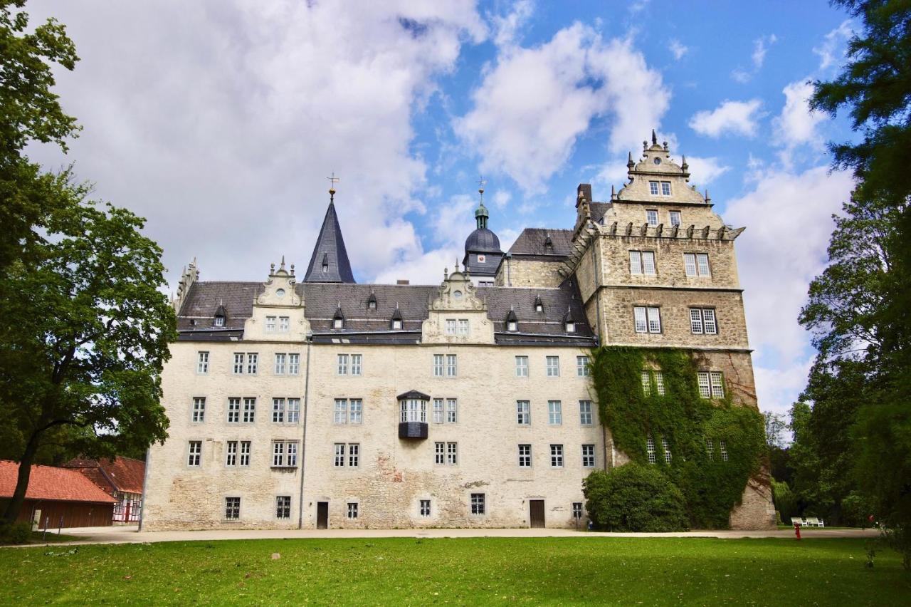 Wohnen Am Schloss Wolfsburg Esterno foto